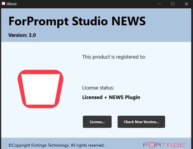 ForPrompt Studio NEWS