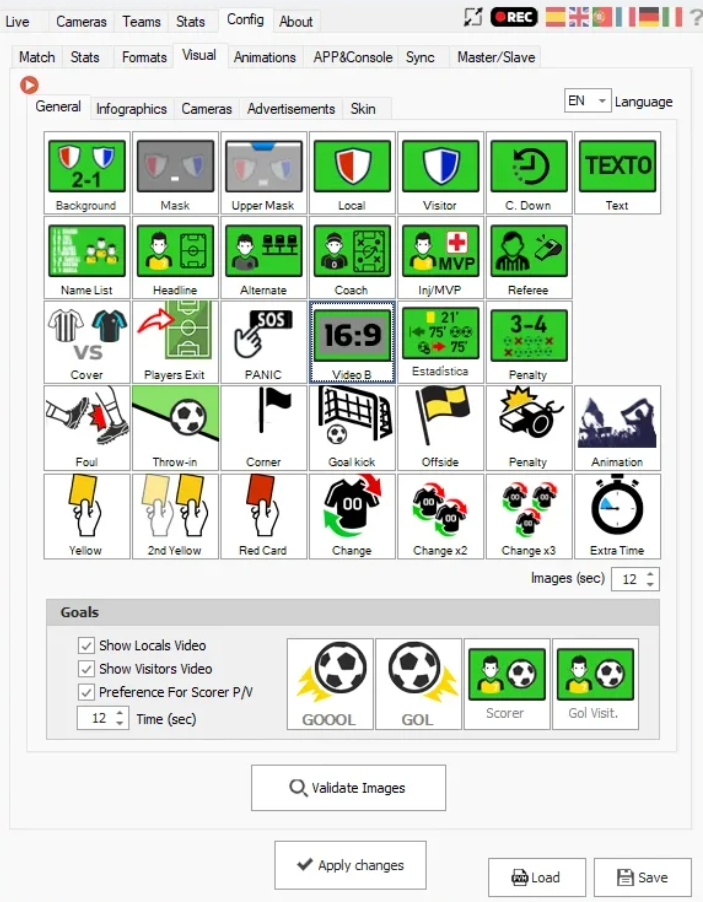 PrecioLED Video Scoreboard VideoMarcador V6.91