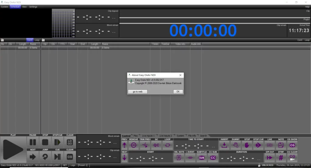 Easy OnAir NDI download