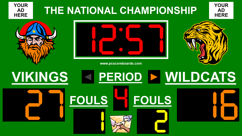 Multisport Scoreboard Pro 3