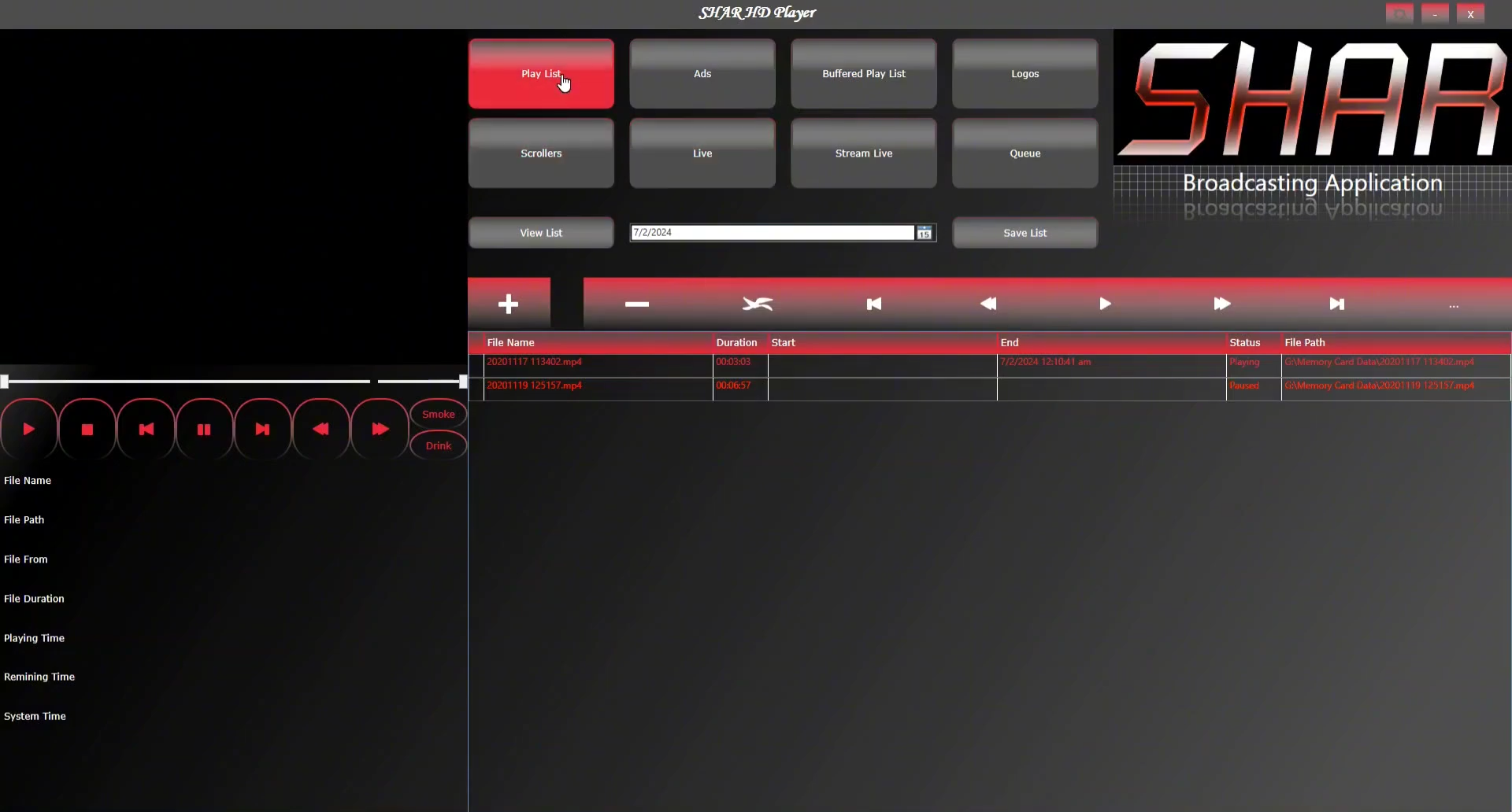 Shar Hd Playout Download