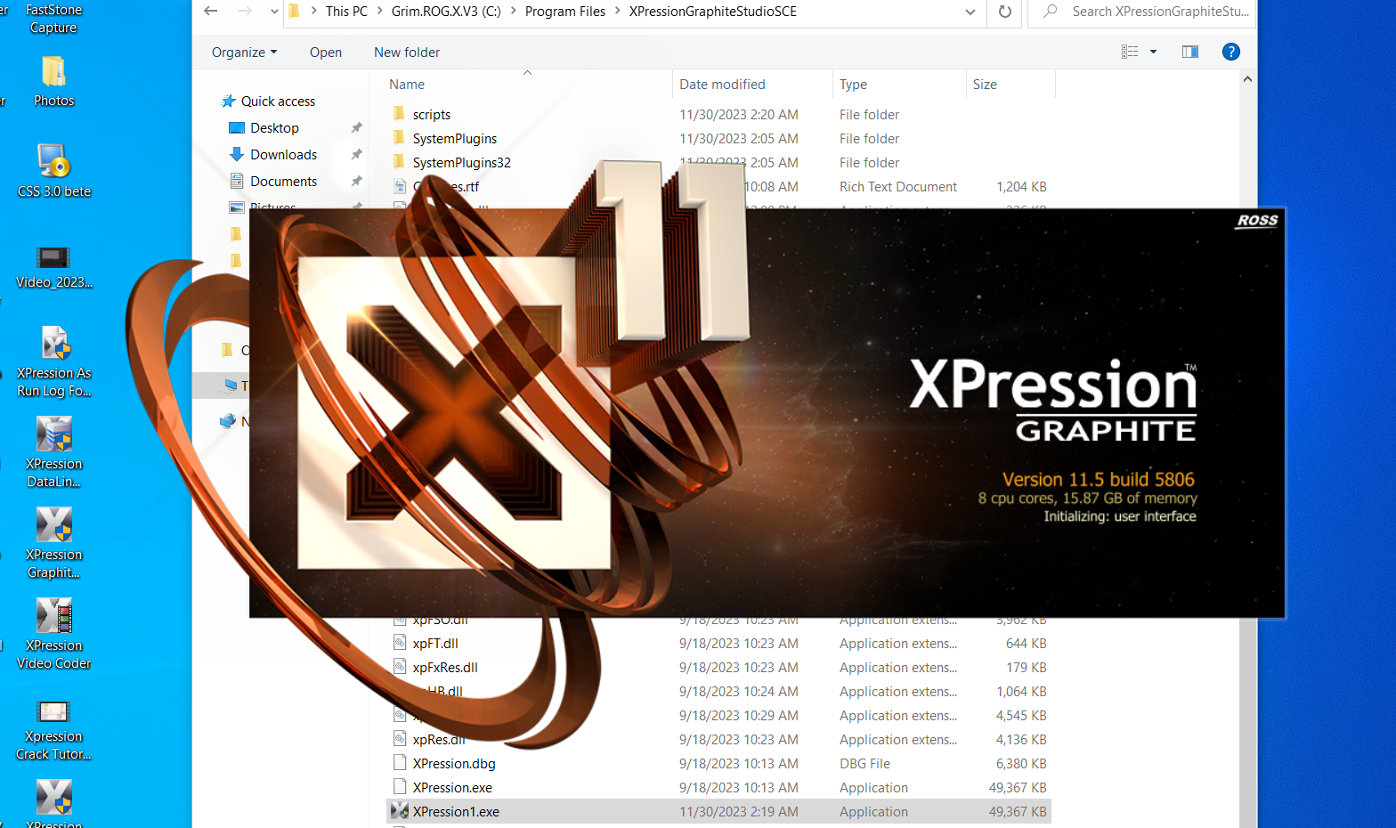 Rose XPression Graphite