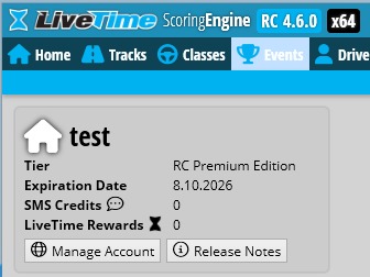 LiveTime Scoring Engine 4.60