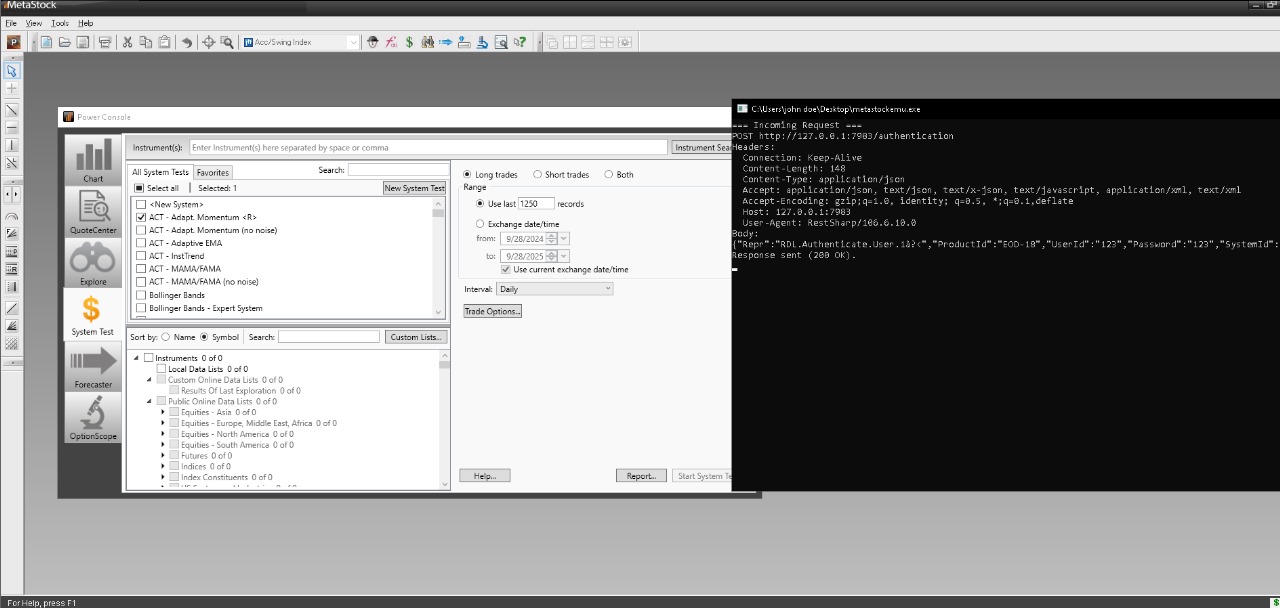 Metastock 18 EOD Smart Technical Analysis To Analyse Financial Data Software