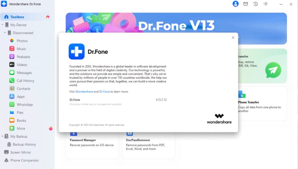 Dr.Fone Full Toolkit