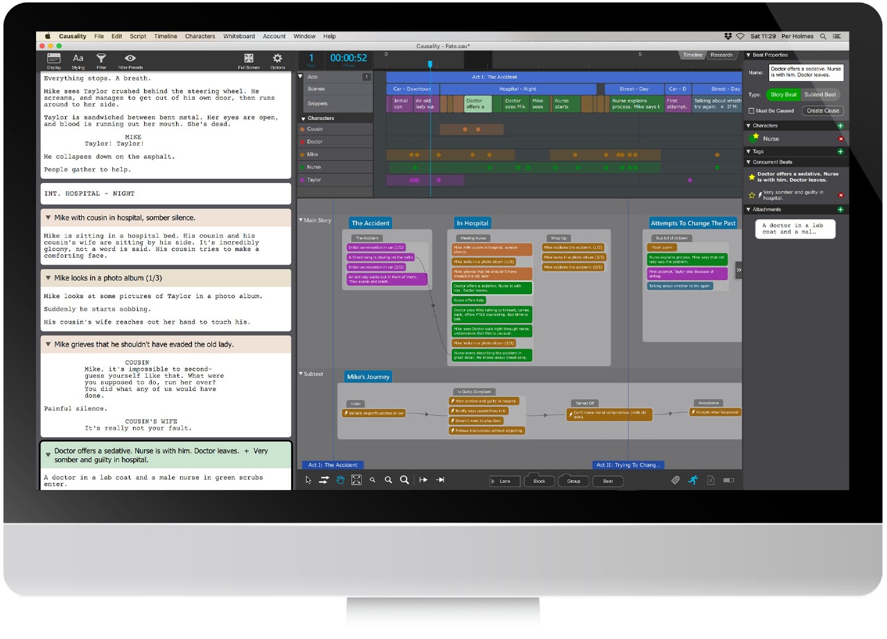 Causality Story Sequencer
