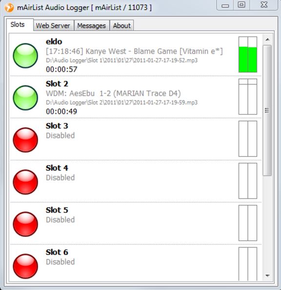 AudioLogger mAirList 1.3