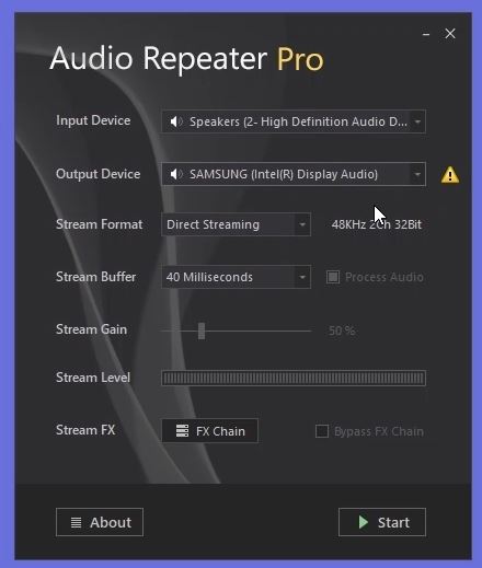 CrownSoft Audio Repeater Pro