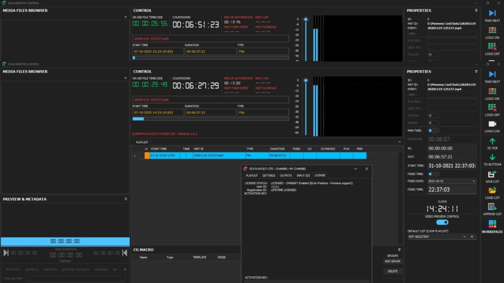 Elite Playout System