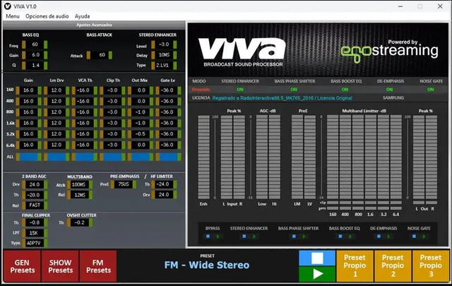 VIVA Audio Processor