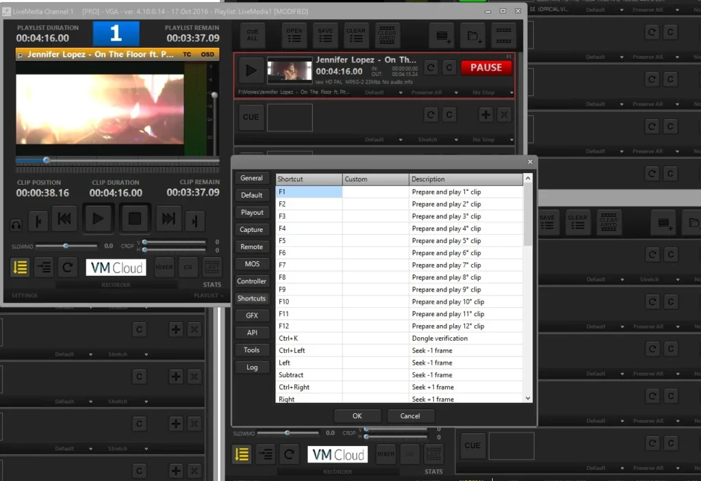 LIVE MEDIA 4 Channel Playout 4.10.0.14