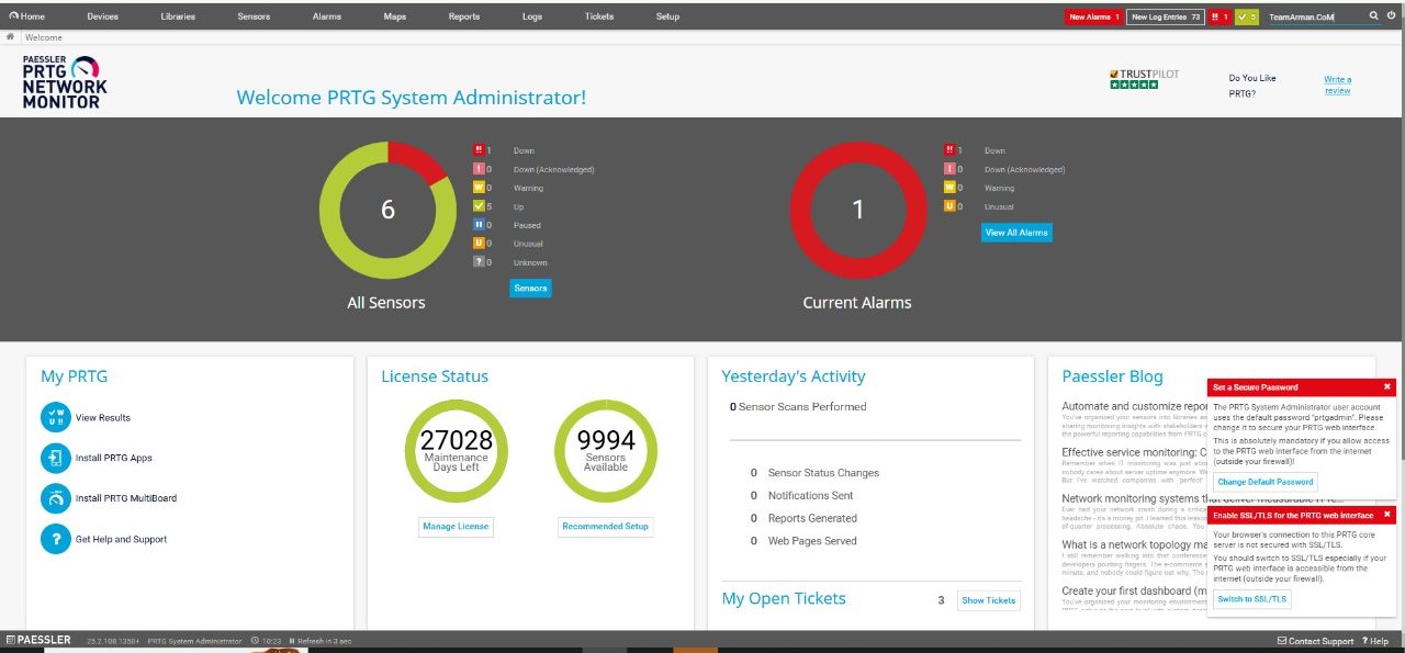 PRTG Network Monitor