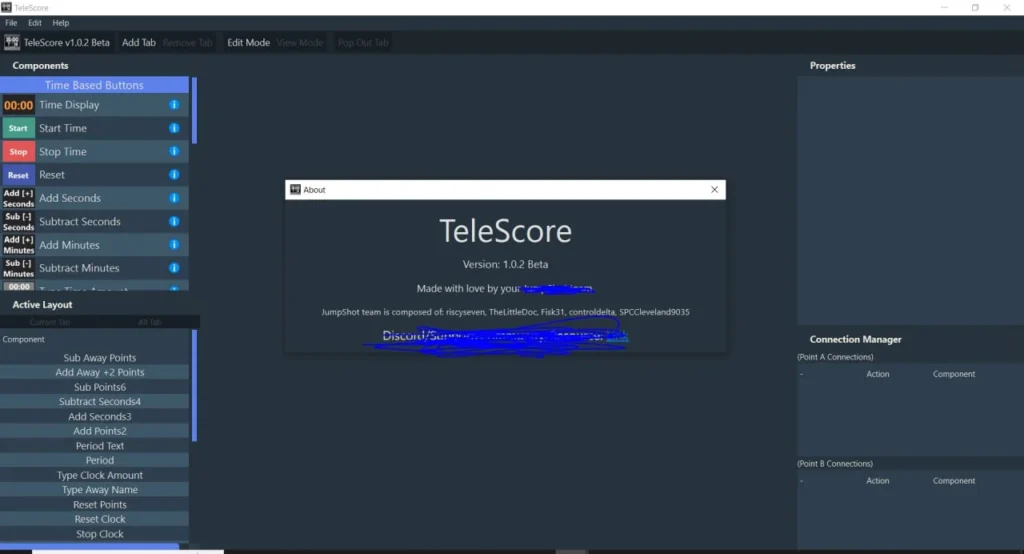 TeleScore Cricket Scoreboard"