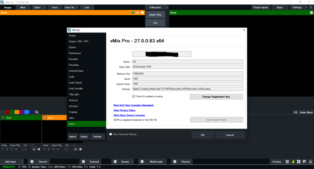vMix Pro 27.0.0.83 Download x64
