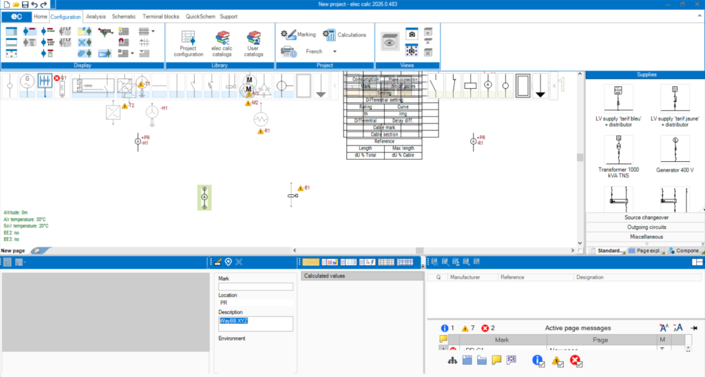 Trace Software Elec Calc