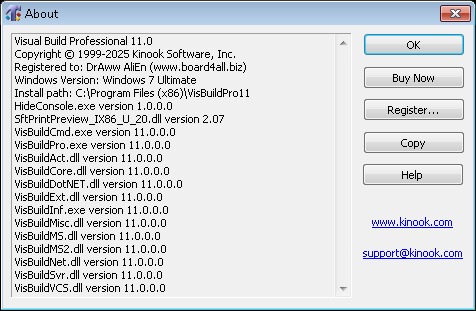 Visual Build 11.0